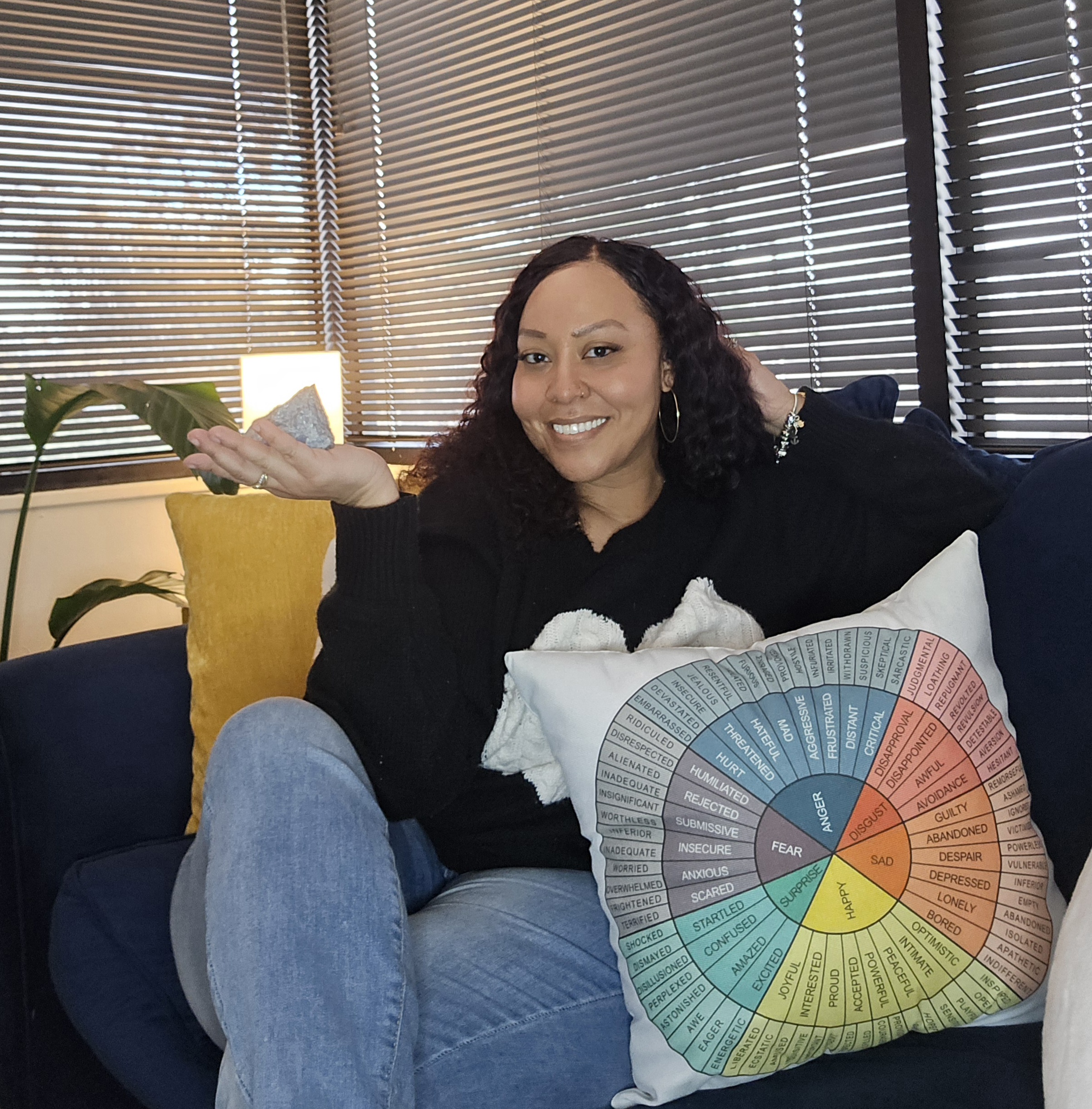 Black female therapist